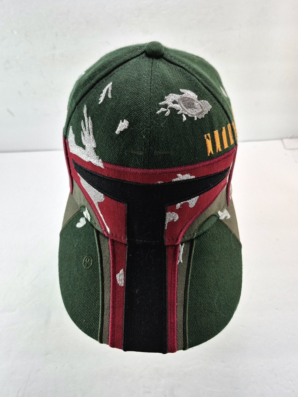 Star Wars Boba Fett Tek Flex Embroidered Snapback Hat Helmet Cap Hat OS Sci-Fi